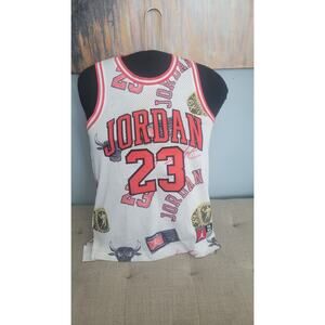 Jordan AJ 23 AOP Jersey Boys Size S